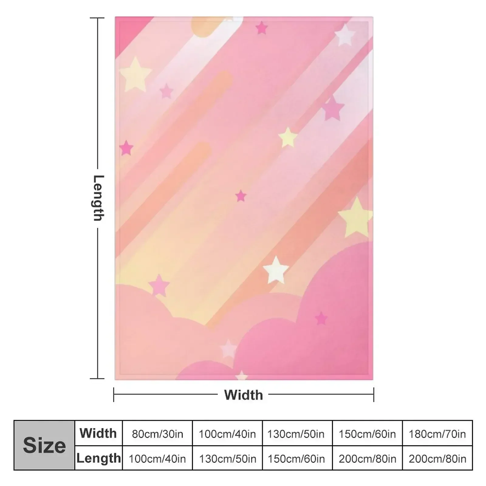 Steven Universe - Clouds Throw Blanket couch cozy soft plush fuzzy picnic outdoor blanket