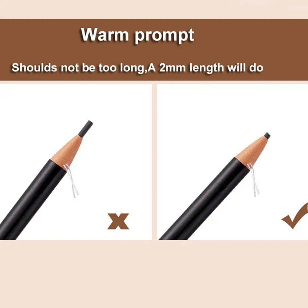 Pen Draw Line Marker Liner Cosmetics Waterproof Eyebrow Enhancer Lip Tattoo Pen Tearing Eyebrow Pencil Makeup Tools