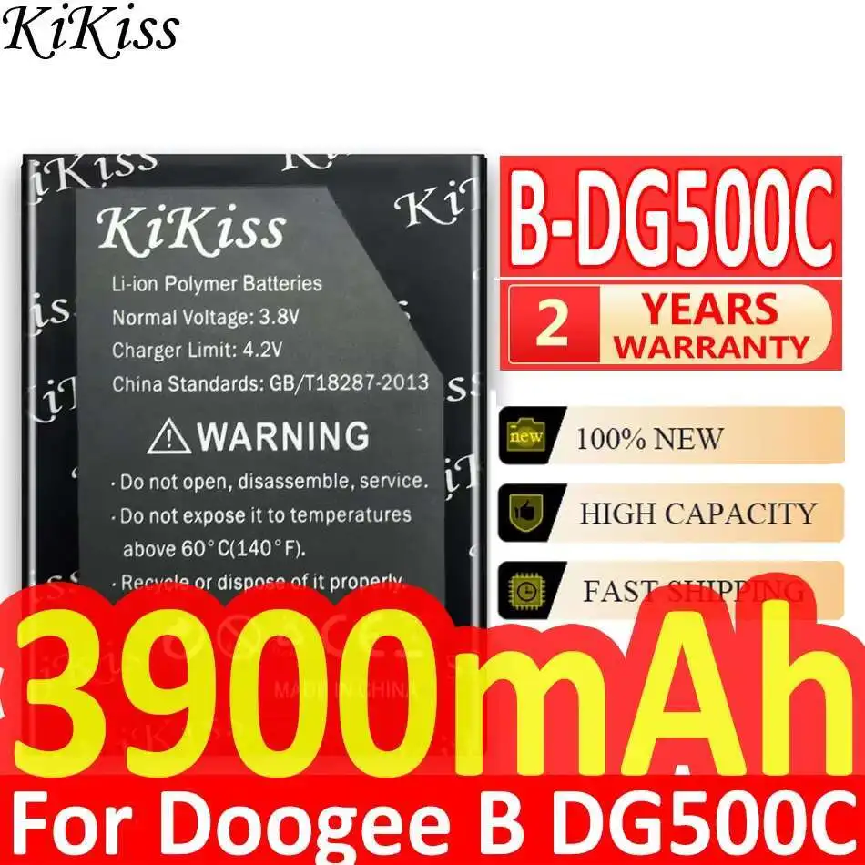 

For Doogee DG500C DG500 B 3900Mah High Performance Safe Mobile Phone Battery B-DG500C