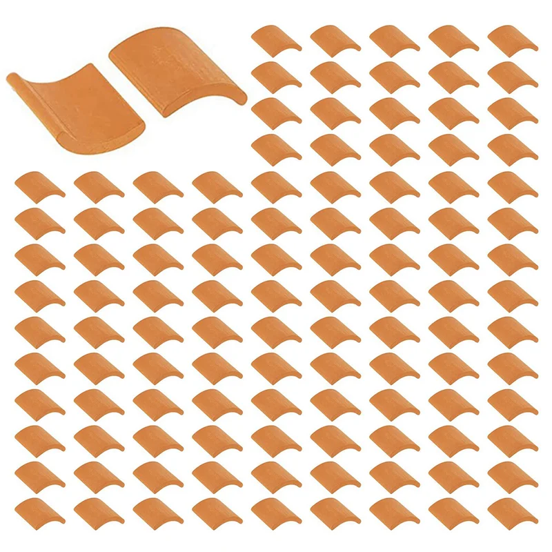 

WOWFU-400 шт. черепичная плитка, строительный набор, миниатюрная плитка, мини-кукольный домик, черепицы, искусственная плитка, кукольный домик, кухонные садовые аксессуары