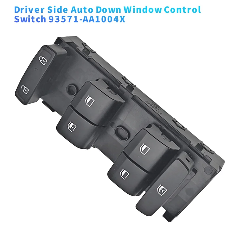 

AB56-Master Window Regulator Switch 93571-AA1004X Driver Side Auto Down Control For Hyundai Elanta 2022-2024