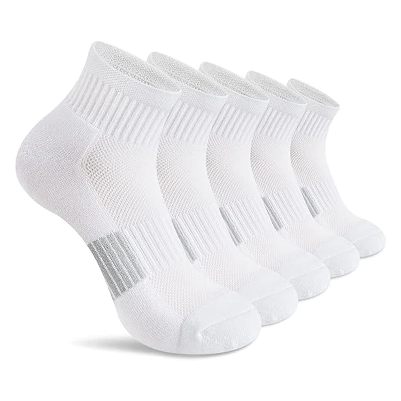 5 pairs of breathable and comfortable sports socks for women, suitable for all seasons Suitable for outdoor sports and casual we