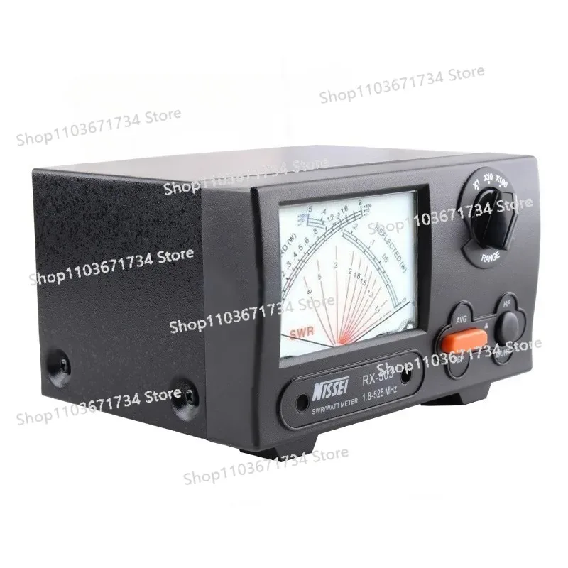 

NISSEI RX-503 Power Meter Short Wave UV SWR Watt Meter 1.8-525MHz 0-200W