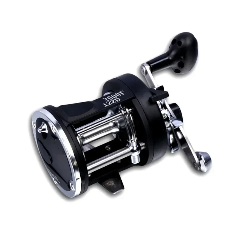 

Strong Metal Right-handed Ball Bearings Baitcasting Wear-resisting Drum Sea Fishing Reel for Outdoor Activities