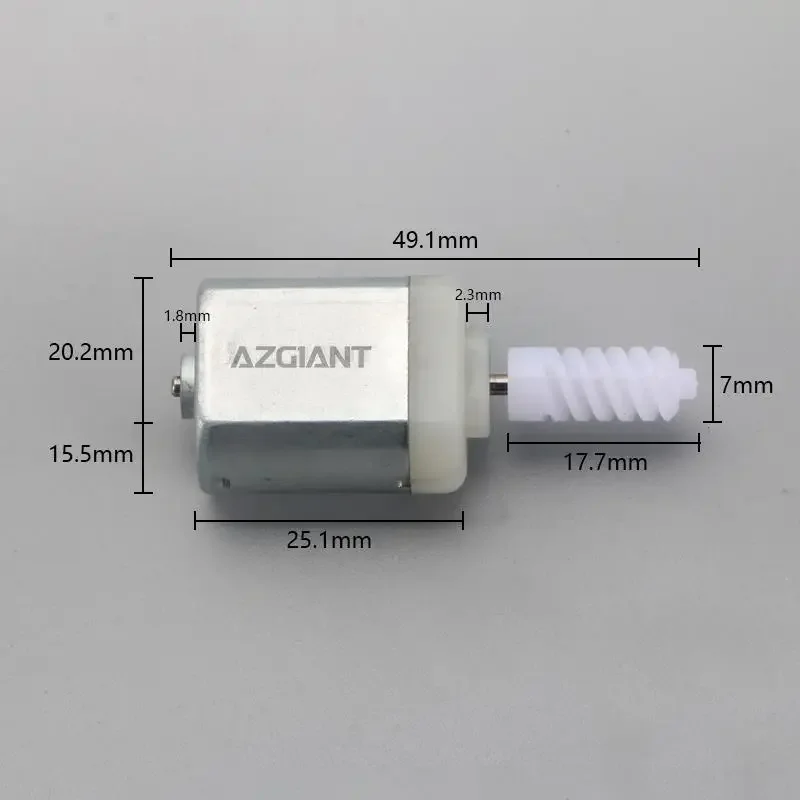 AZGIANT Fuel Filler Flap Lock Actuator Motor 12V DC Fuel Tank Cap Release Lock For VW Scirocco 2009-2018 Repair Replacement Part