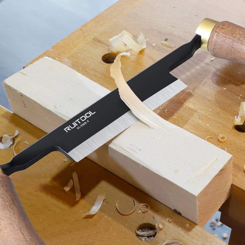 Draw Knife 4/6/8/10inch Draw Shave Knife Straight Draw Knife with High Carbon Steel Blade Pull Knife Woodworking Hand Tool