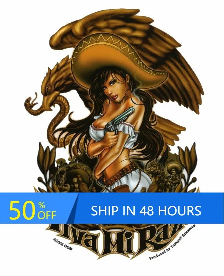 

SEXY Viva Mi Raza Aesthetic Truck Window Boat Car Waterproof Vinyl Decal Gift Unique Cool Trendy Cute