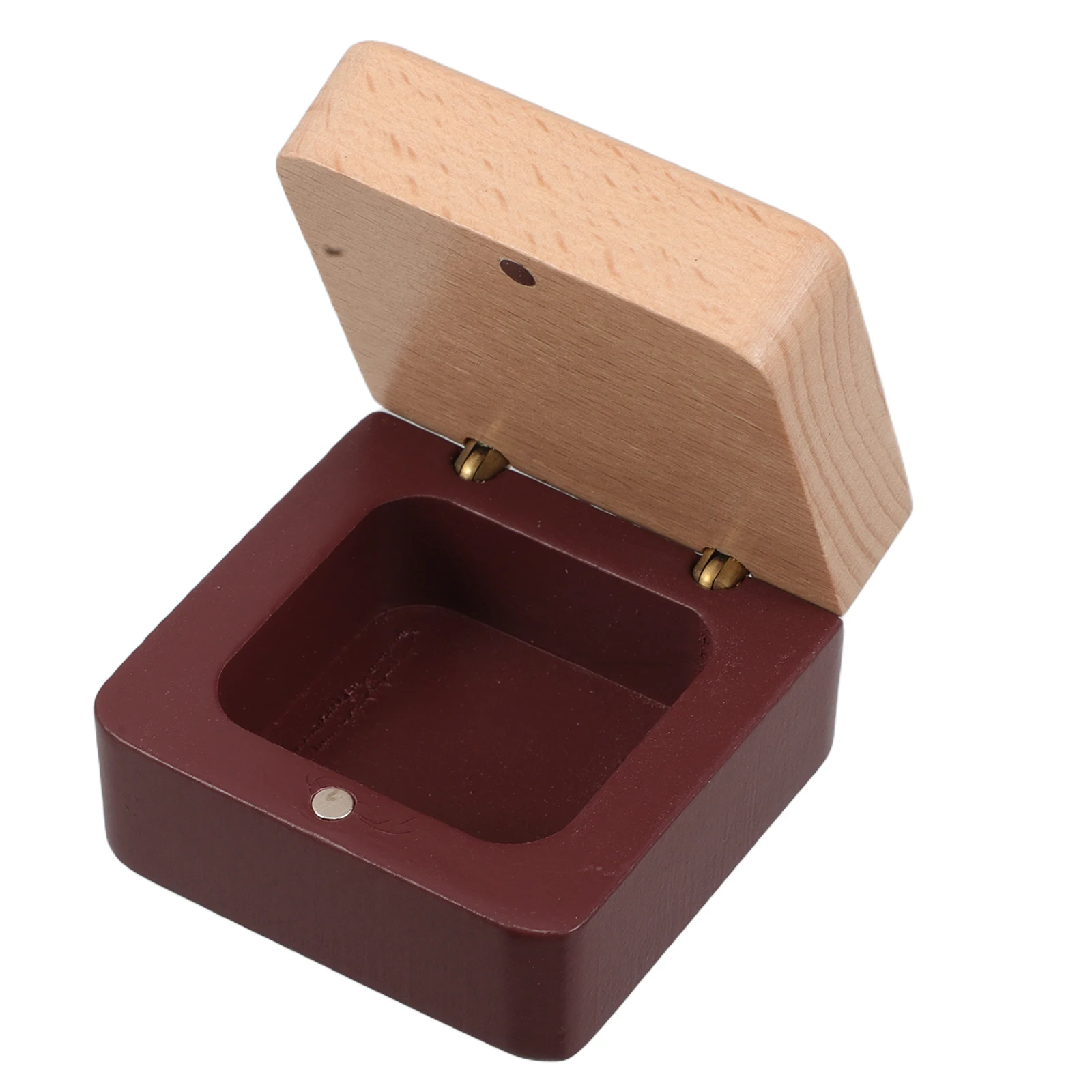 

Wooden Tooth Storage Box Hair Container Keepsake Collection Curl Holder Organizer for Teeth Adult Wisdom