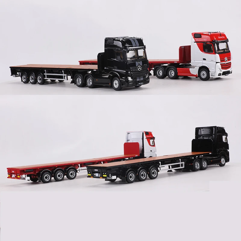 GCD 1:64 ACTROS GIGASPACE 6*2 Sattelzugmaschine & Scalable Trailer