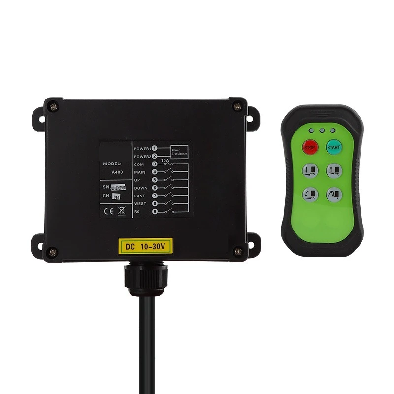 Industrial remote control car tail panel wireless