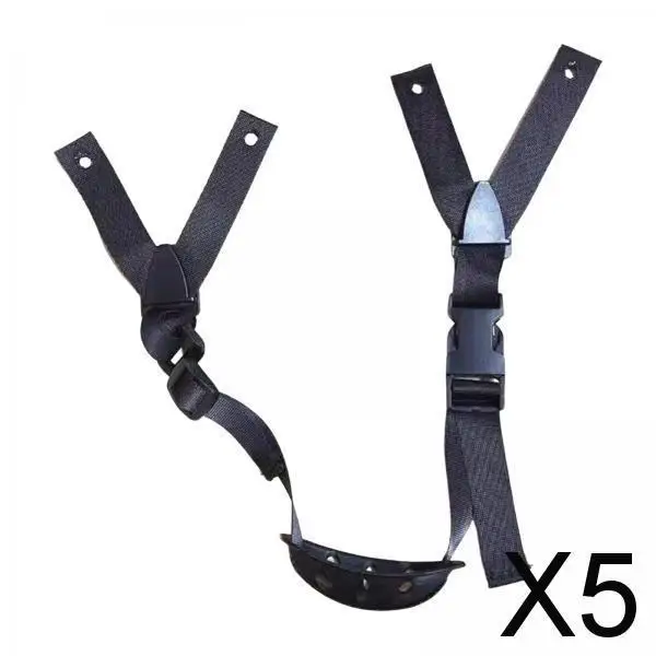 

5X Hard Hat Chin Straps with Buckle for Most Hard Hats Helmet Chin Strap