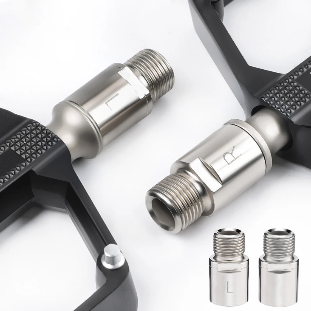 Extensores de eje de Pedal de bicicleta, eje de Pedal de bicicleta de montaña y carretera, pernos de núcleo de eje de extensión de manivela, accesorios de extensión de pedales de ciclismo