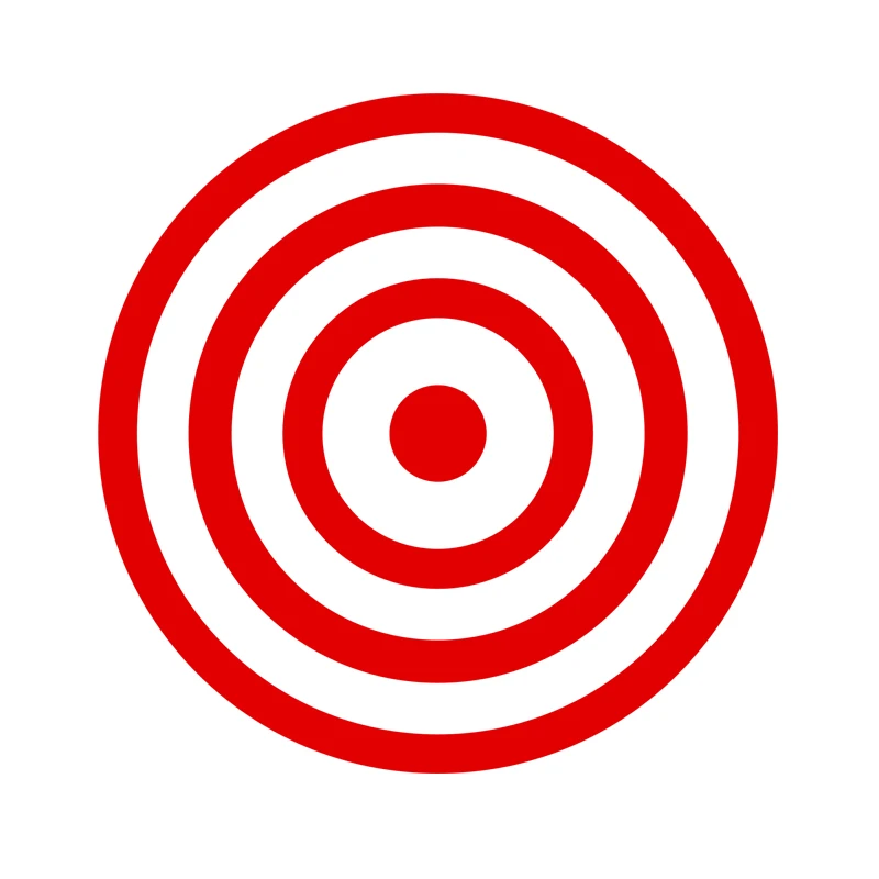 Toilet Potty Training Bullseye Targets for Men and Boys Vinyl Decal Sticker Home Decor PVC Creative Bathroom