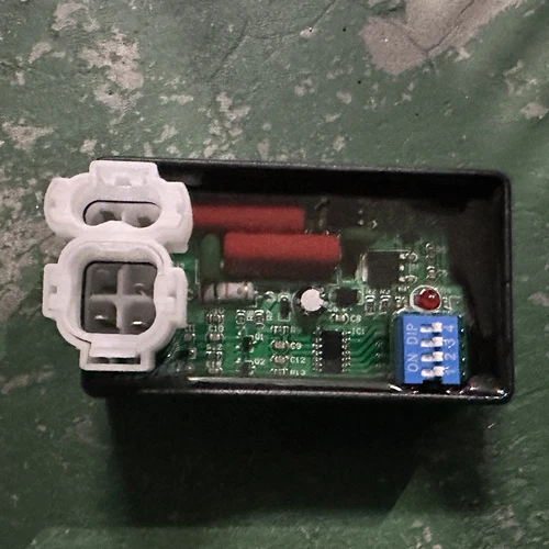 Imagen 2 del producto Unidad de sistema de ignición de motocicleta de 6 pines, caja de CA CDI con interruptor DIP para GY DM 200 YABEN 50 XR250R CS XLR 125 GY6 CRF230F