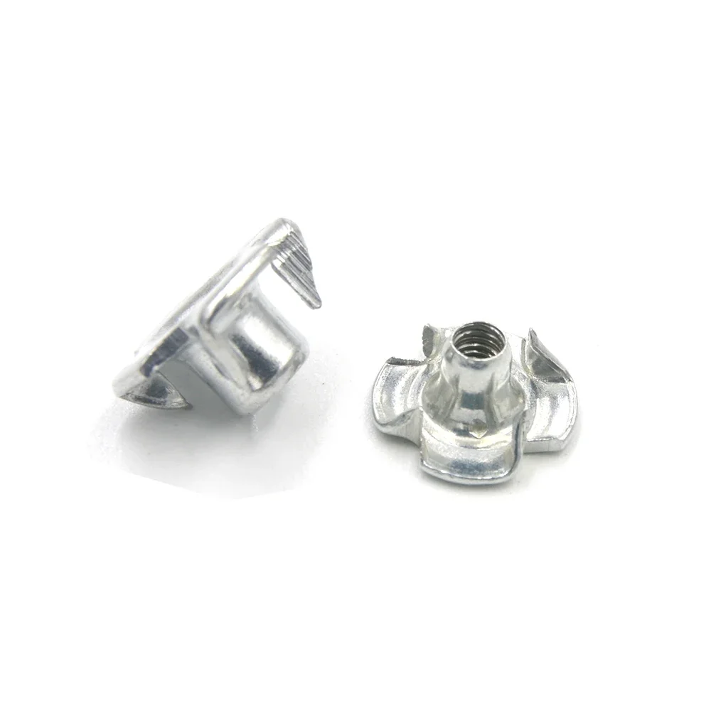 20PCS Vier Krallen Mutter Lautsprecher Mutter M2 M3 M4 M5 M6 T-Mutter Blind Zinken T muttern für RC Boote Modell DIY Zubehör – Detail 6