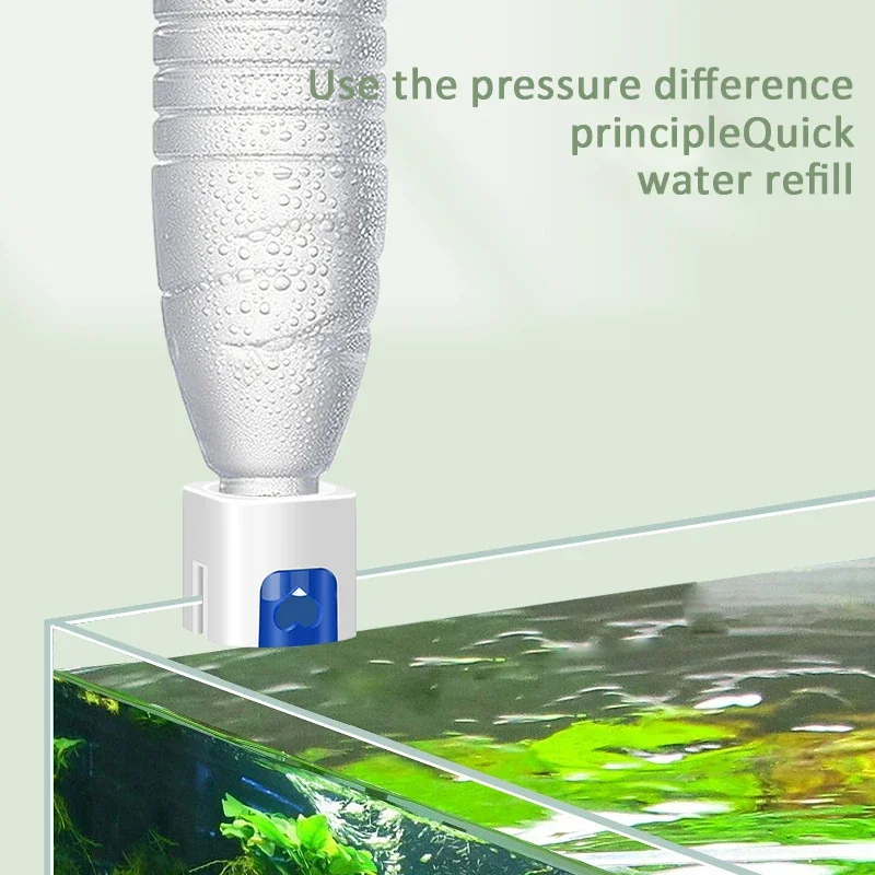 Mini Automatic Water Replenisher Fish Tank Aquarium Water Adding Device Wall Mount Automatic Filter Water Dispenser Convenient