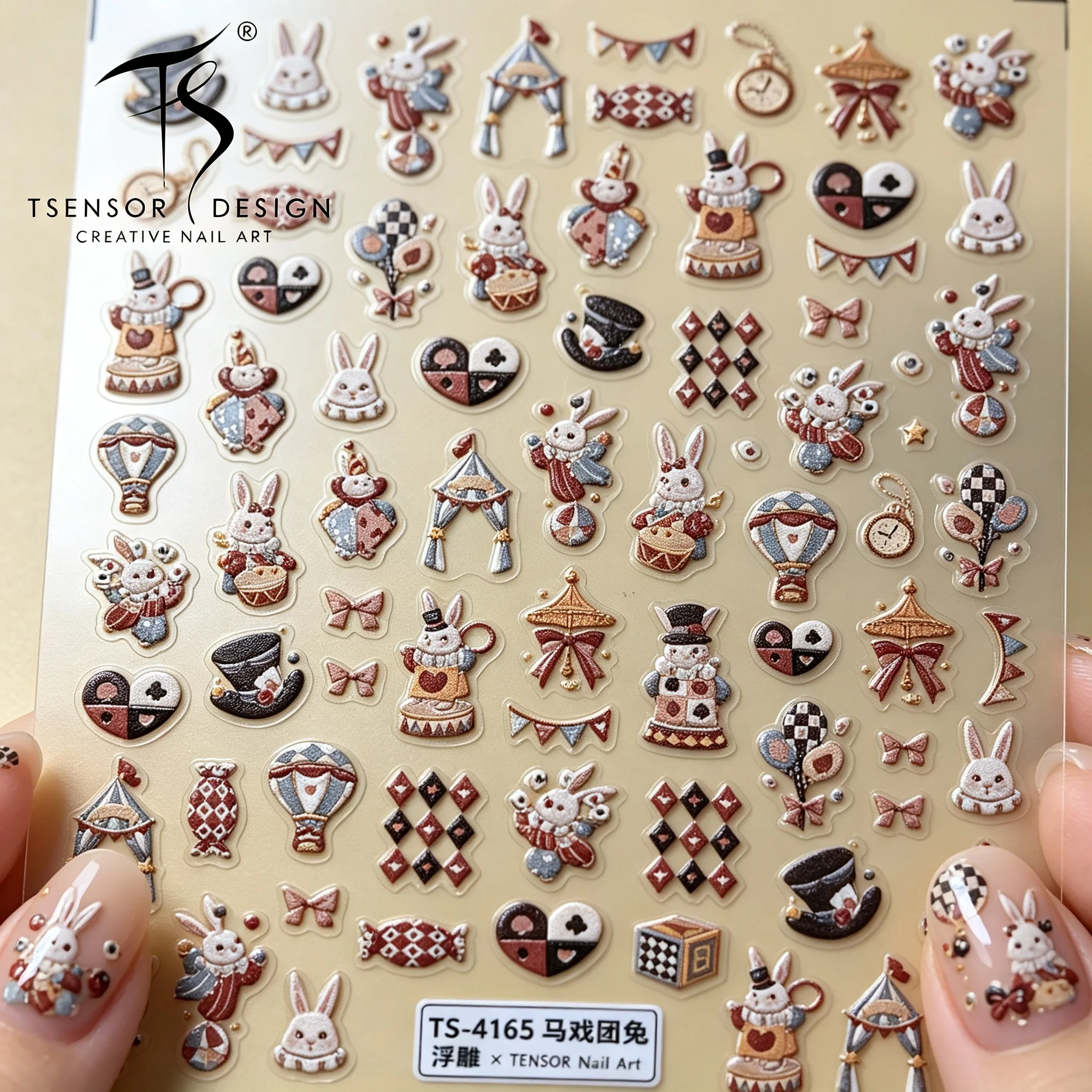 Autocollants pour ongles TENSO - Nail Art Elegan avis et prix