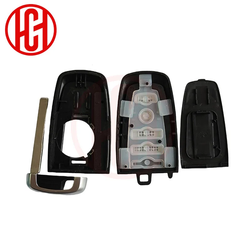 Carcasa de llave inteligente con Control remoto, funda para llave de coche Fob AKFDS131 para Ford Edge Fusion Expedition Explorer Mustang 2017 2018