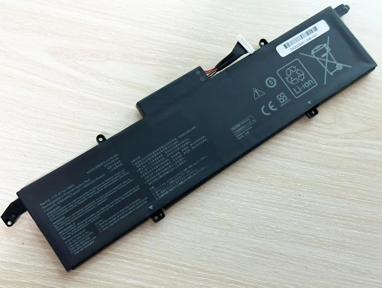 Imagem -04 - Bateria do Portátil para Asus Rog Zephyon C41n1908 0b20003610000 G14 Ga401 Ga401ii Ga401iu Ga401iv Ga401ih Ga401qm Ga401qh Ga401qh