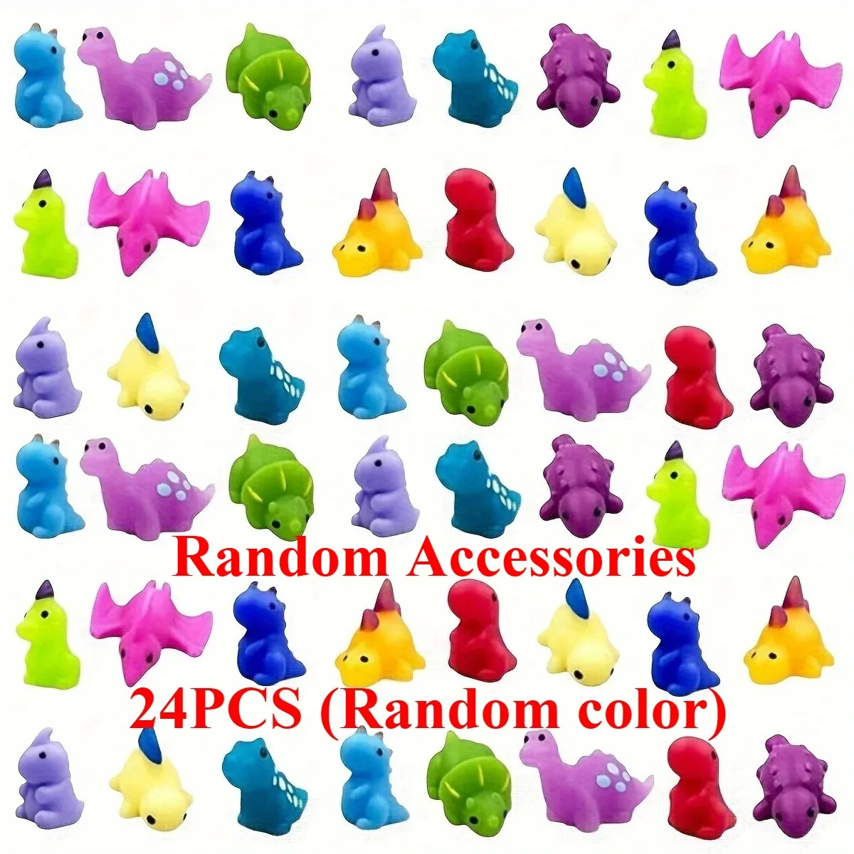 Lot 10 Dinosaures Mochi Squishy Anti-Stress – Jouets Sensoriels Souples, Fidget Dinosaures, Cadeau Enfant & Ado