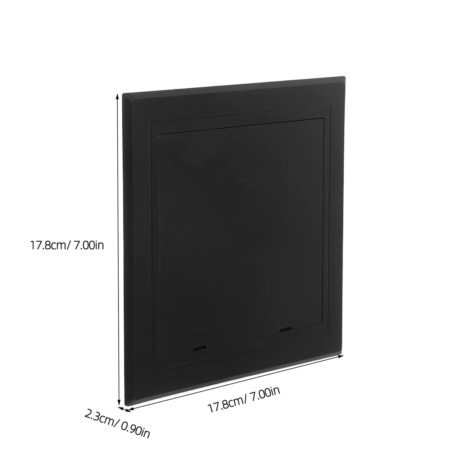Plumbing Access Panel Inspection Door 17.8x17.8x2.3cm Plastic Wall Hole Cover Quick Install for Bathroom Kitchen Drywall