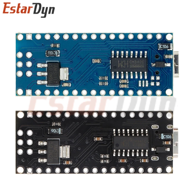 Nano 3.0 Controller With The Bootloader Mini Type-C Micro USB Compatible For Arduino CH340 Driver 16Mhz ATMEGA328P/168P