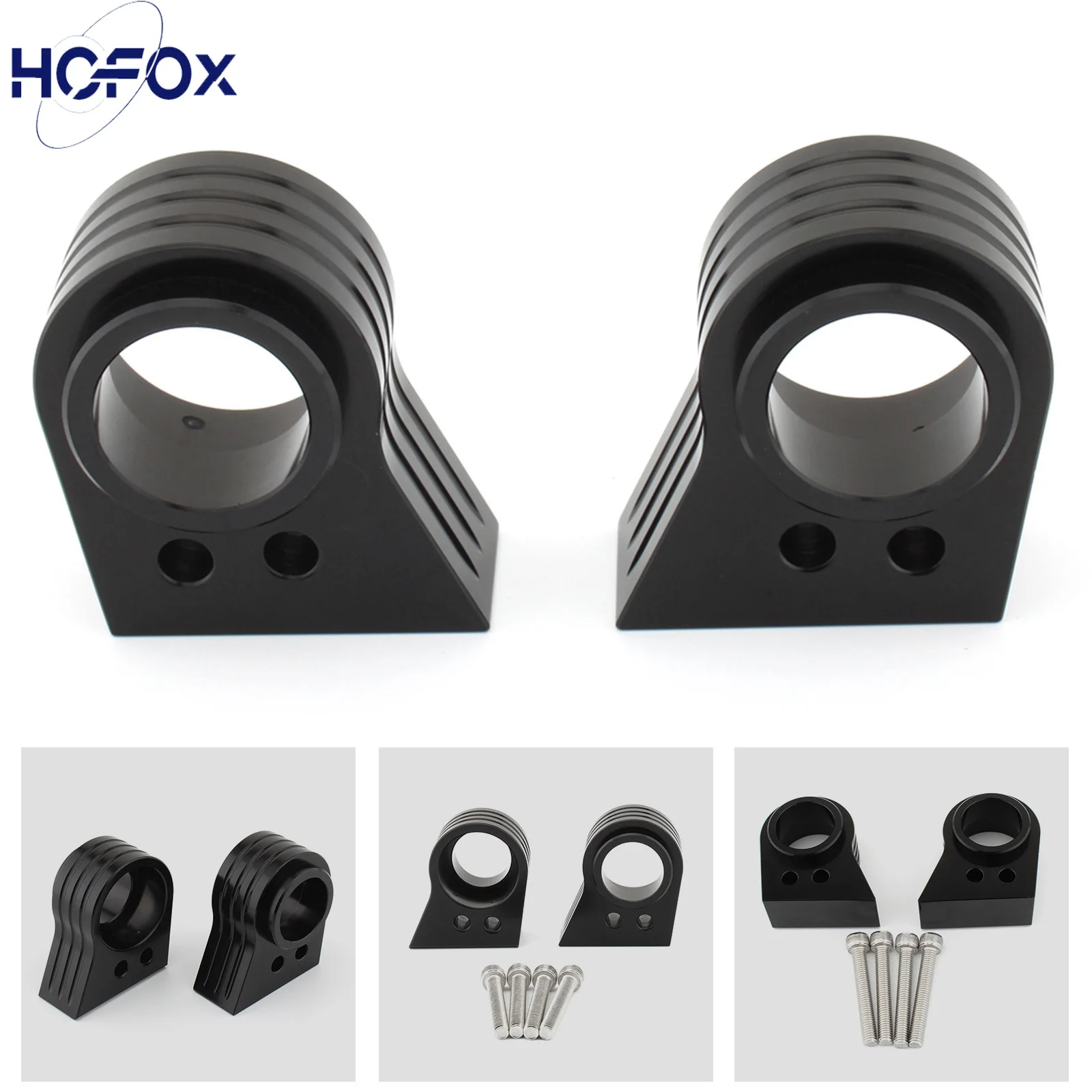 

For Kawasaki ZZR1100 1989-2001 GPZ1100 & ZX1000E 1995-1999 Aluminum Handlebar Riser Spacer Adapter Kit