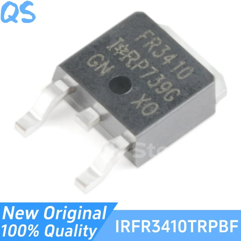 

New Original IRFR3410TRPBF FR3410 TO-252-3 N-channel 100V/31A MOSFET transistor