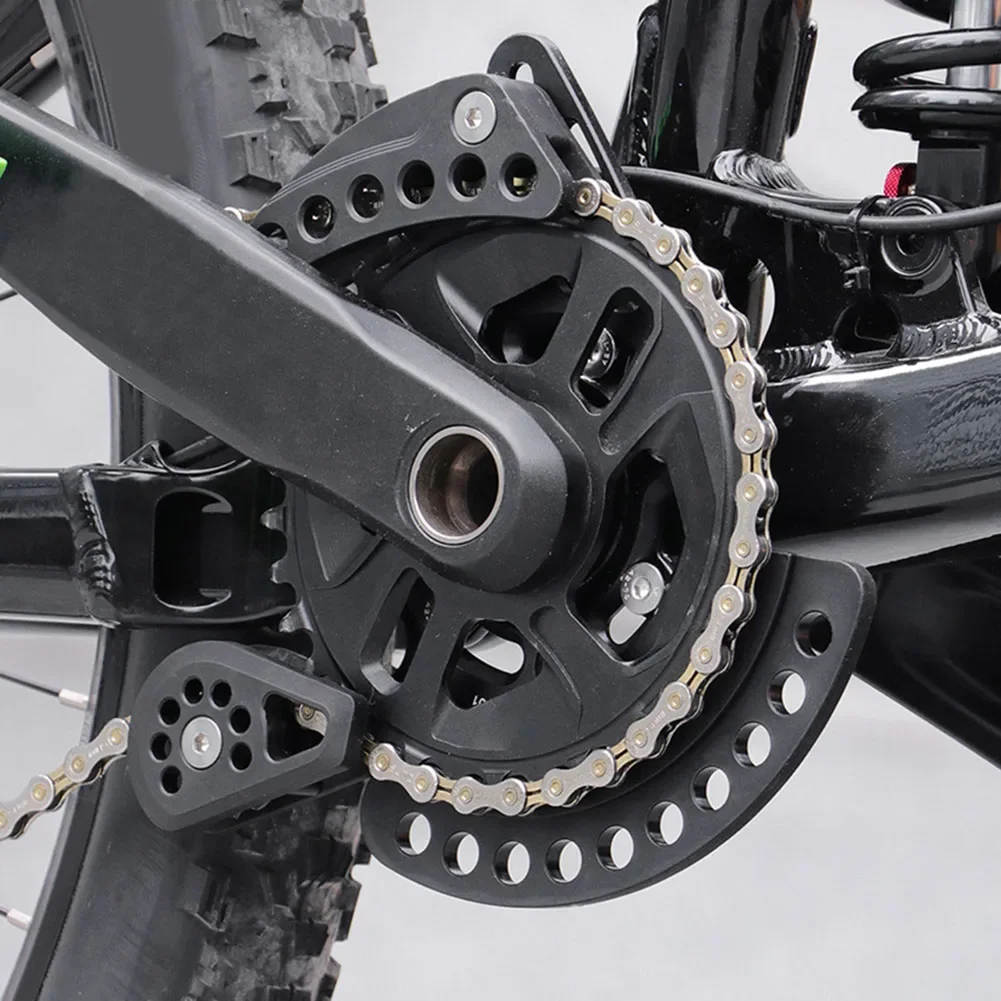 

Mountain Bike Aluminum Nylon Single Disc Chain Guide Chain Protector For ISCG03 ISCG05 32T 38T Chainring Support