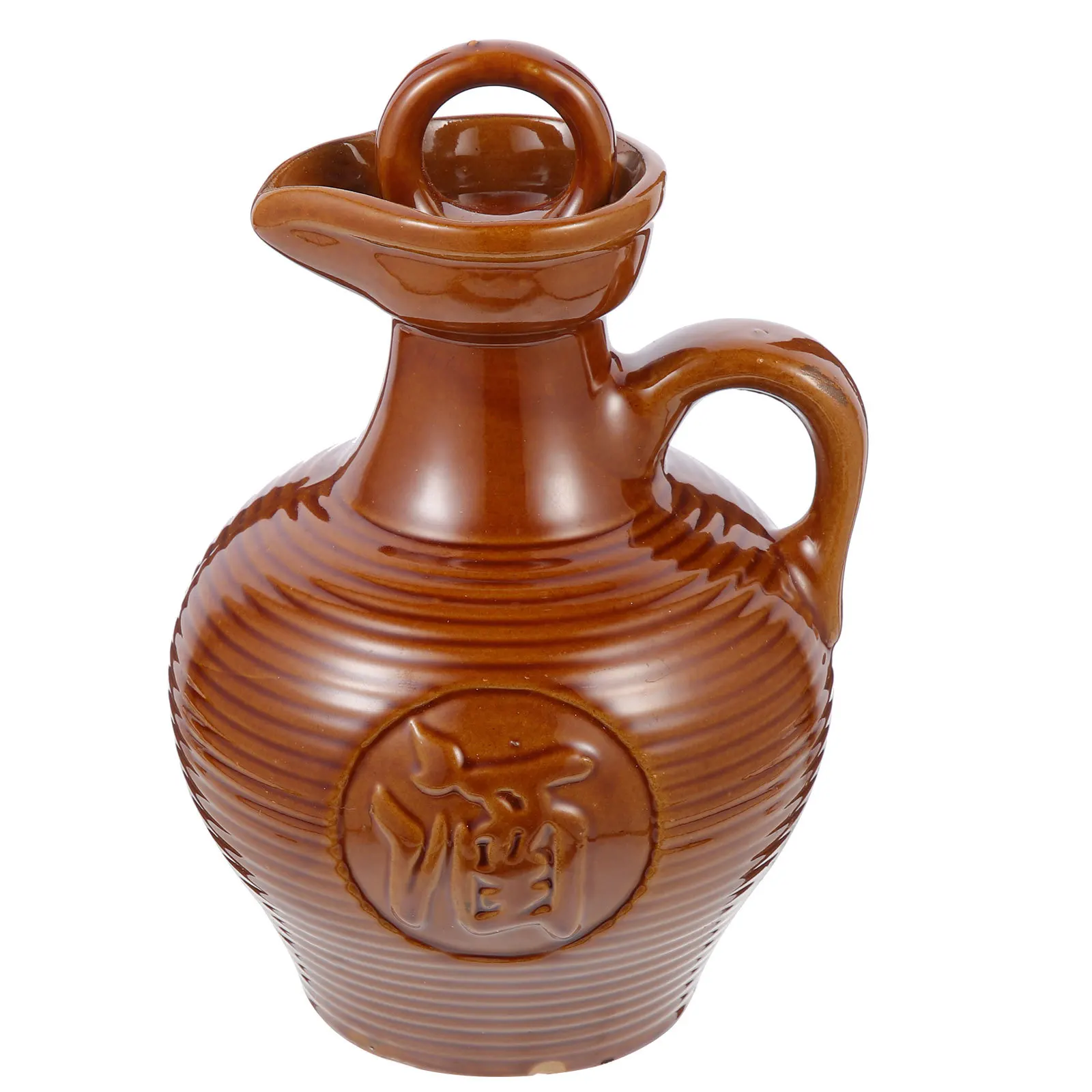 

Kettle Clay Sake Carafe Ceramic Jugs for Liquors Vine Wine Containers Pottery Decanter Pots Making