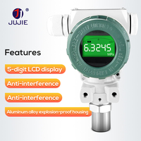 Pressure Transmitter Digital Water Level Sensor 4-20mA RS485 Water Tank Level Indicator Monitor Wire