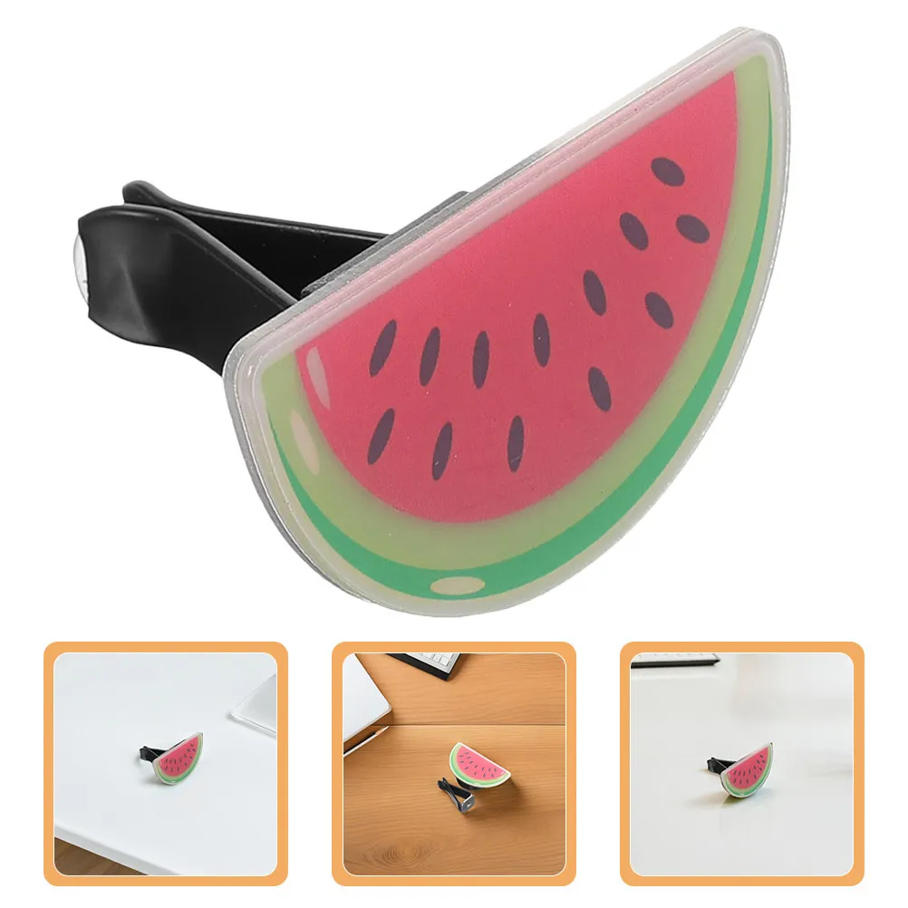 4Pcs Watermelon Car Vent Air Freshener Clips Scented Fragrance Diffuser for Car Air Conditioning Outlet Cute Auto Interior