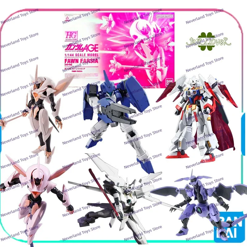 

BANDAI Оригинальный GUNDAM AGE HG DANAZINE GUNDAM LEGILIS FAWN FARSIA TRYAGE Aninm Фигурка в сборе Модель Оригинальная коробка Игрушка