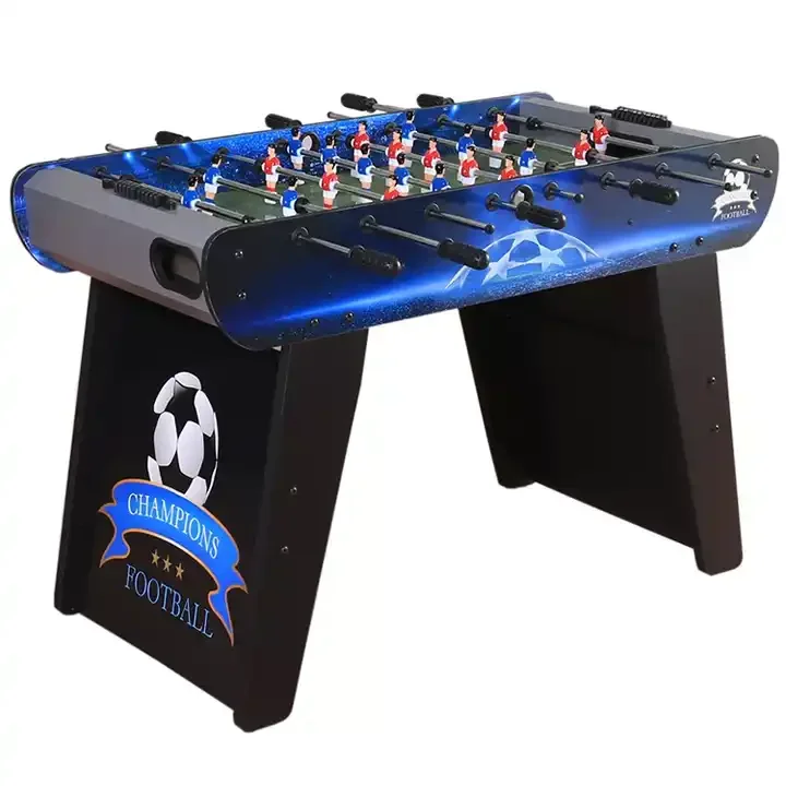 

4Ft Small-sized Foosball Soccer Game Table Baby Foot Table Support Samples