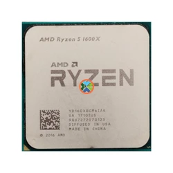 AMD Ryzen 5 1600X R5 1600X 3.6 GHz Six-Core Twelve-Thread CPU Processor 95W L3=16M YD160XBCM6IAE Socket AM4