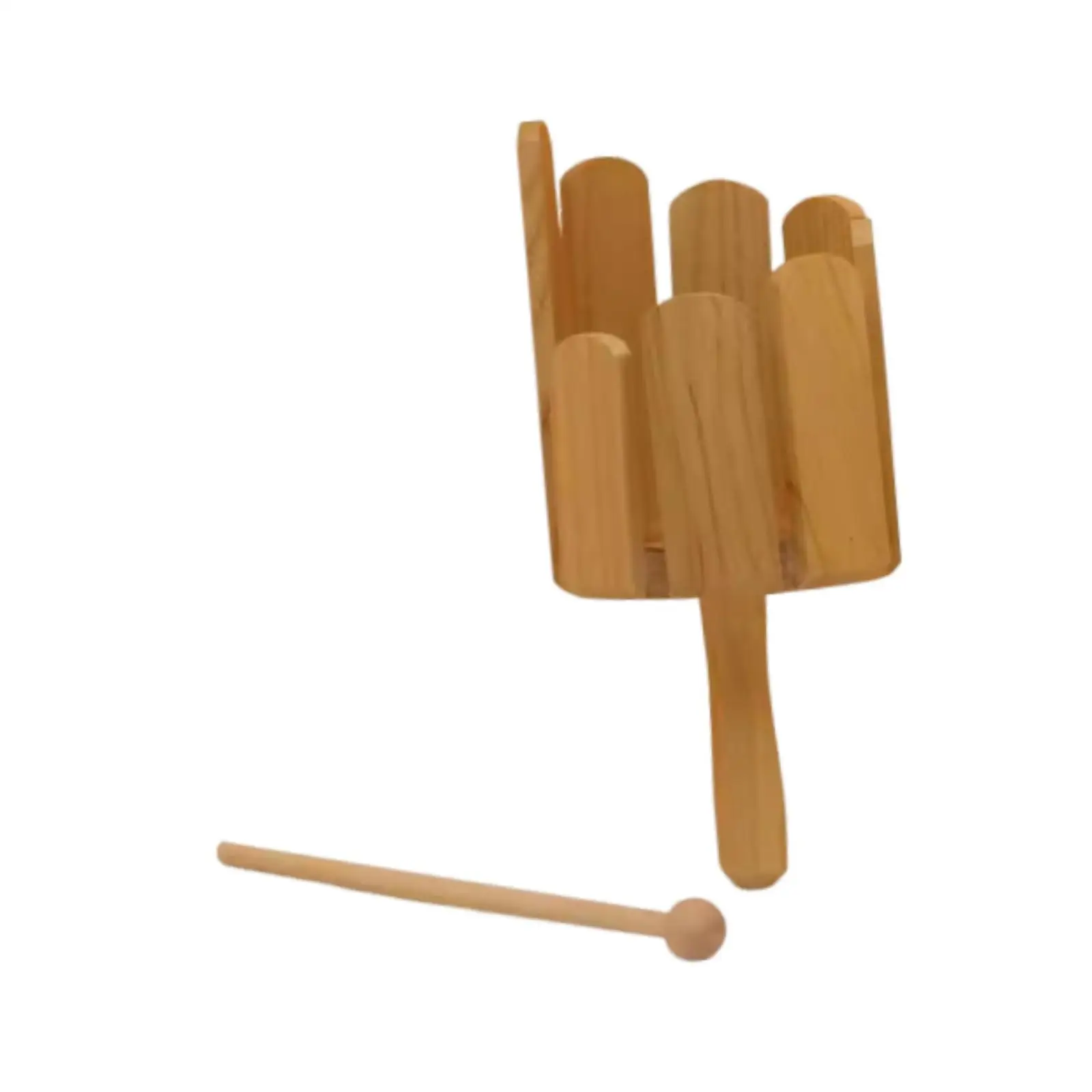 طبلة تحريك خشبية إيقاعية أسلم خشبي مع مطرقة للجلسات العائلية الخارجية أوركسترا المدرسة دروس الموسيقى ذات الأداء المباشر