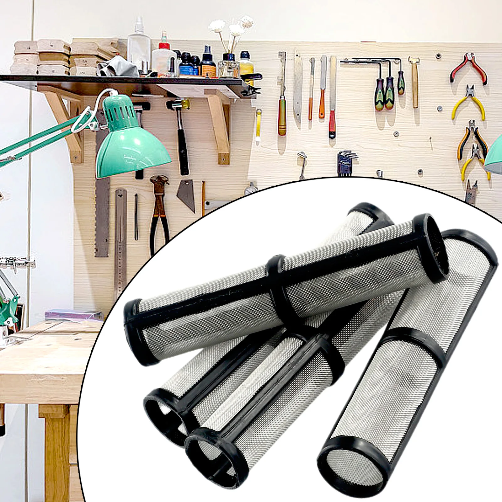 Sprayer Filter 60 Mesh Airless Electric Paint Sprayer Spray Pump Filter Airless Spraying Machine Filter Pump Filter Cartridge