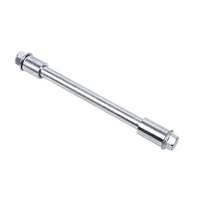Off-road Motorcycle Rear Wheel Axle Sleeves Flat Disk Bolts Seals Thick 15mm Long 22cm 23cm For Mountain Race Vehicles