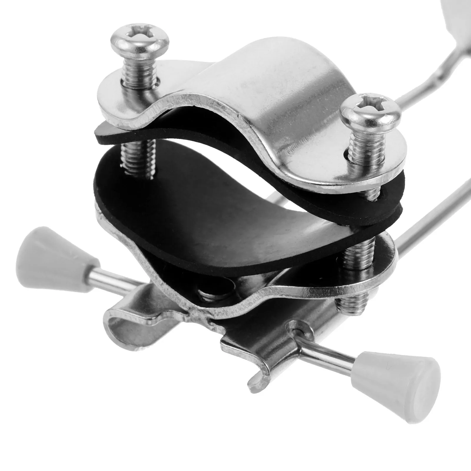 Universal Stainless Steel 5 Prong Cane Attachment Retractable Hiking Non Slip for Safe Winter Walking Snow