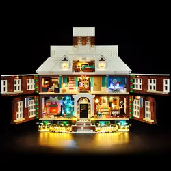 LYBMTWF LED Lighting Set For Ideas NEW 21330 Home Alone House Building Blocks (NOT Include the Model) DIY Accessories Lamp Kit