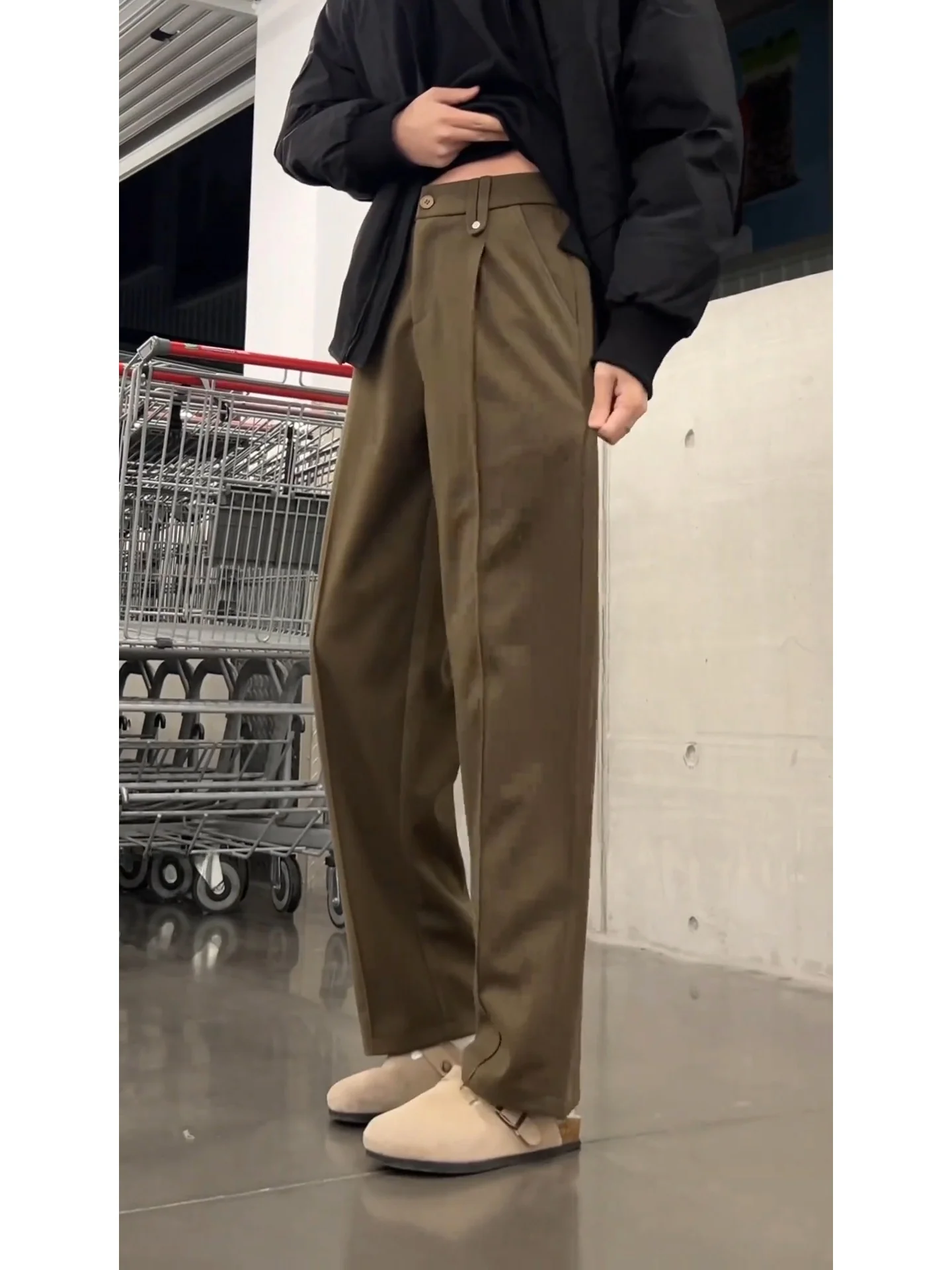 

Мужские зимние шерстяные брюки Cleanfit American Style, утепленные, 420 г, прямого кроя, теплые повседневные брюки с расклешенными штанинами