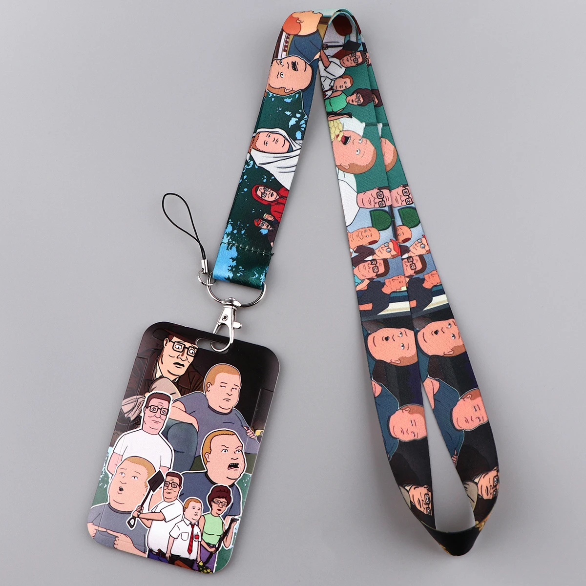 Schattige Cartoon Beer Lanyard Voor Sleutels Id Credit Bankkaart Cover Badge Houder Telefoon Charm Key Lanyard Sleutelhanger Accessoires Geschenken