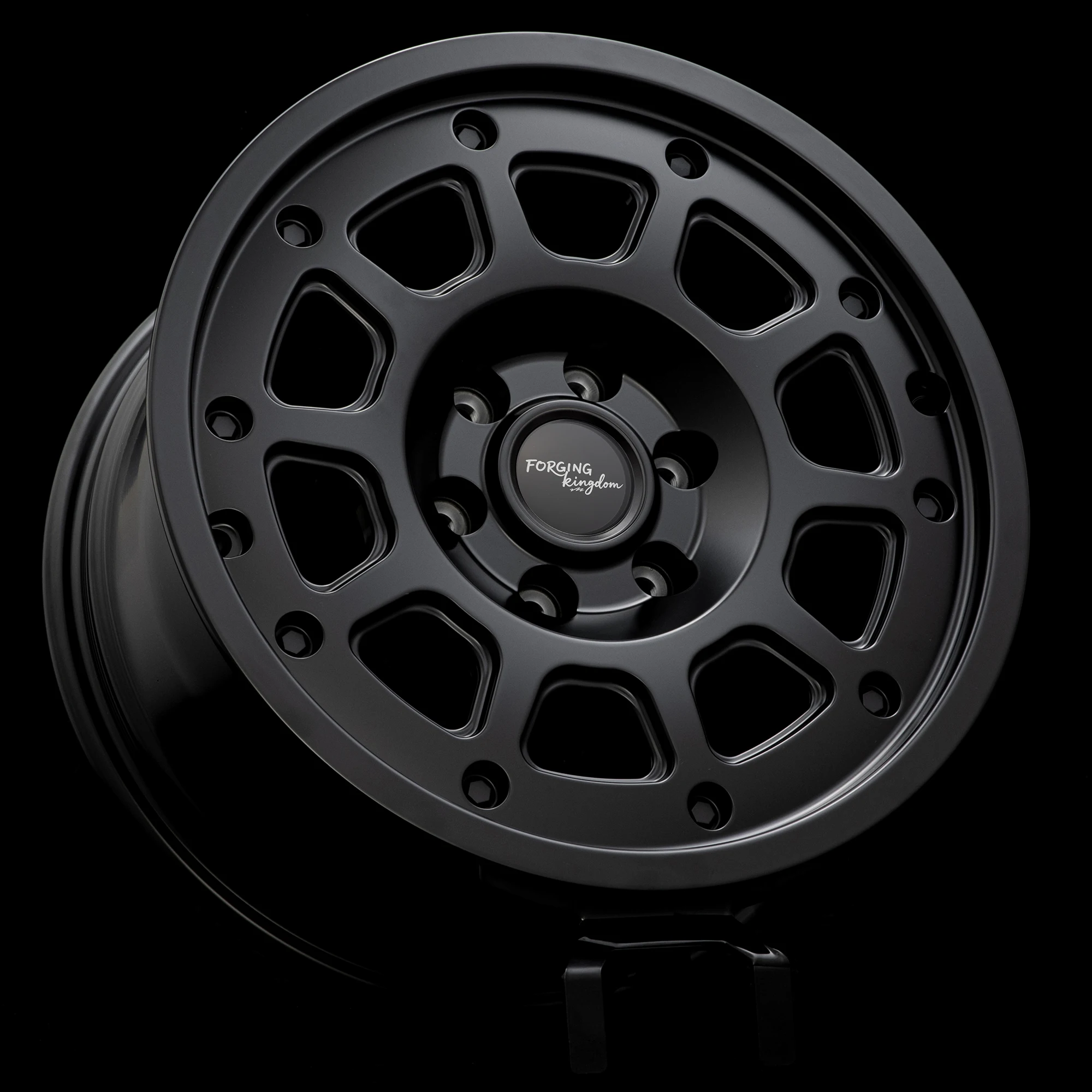 Xianglun High Quality 6061-T6 Forged Aluminum Alloy Wheel Hub 20-26 Inch 5*130/120/112/114.3 PCD Bright Black Coating 40mm 25mm