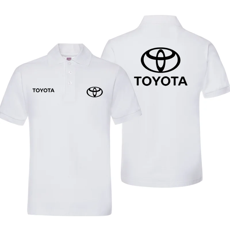 2025年トヨタTOYOTA半袖Tシャツカーポロシャツオーバーオールメンズ＆レディースワークウェアカースポーツクラブロゴ服