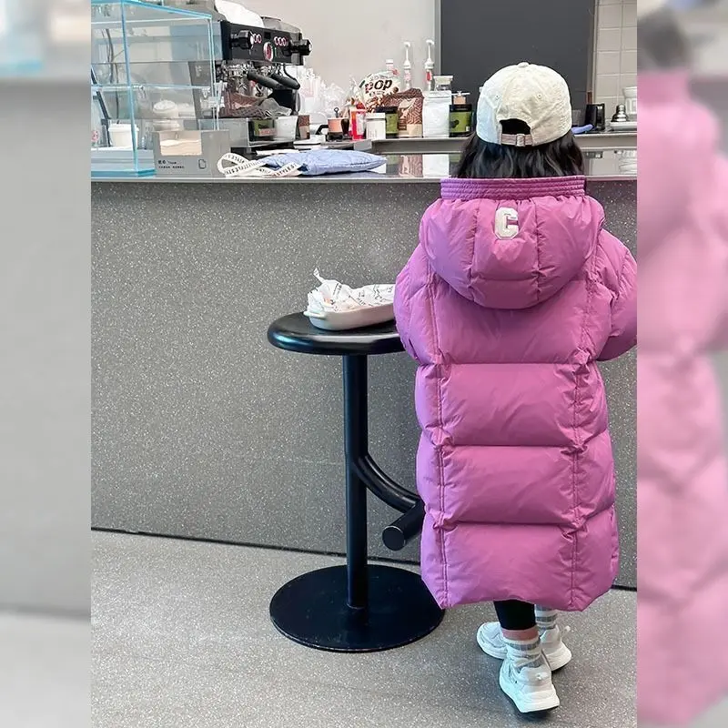 Children Clothing 8 Winter Warm Down Cotton Clothes Jacket 10 Girls Outerwear Coat Thicken Waterproof Snowsuit 4 6 9 12 14 Years