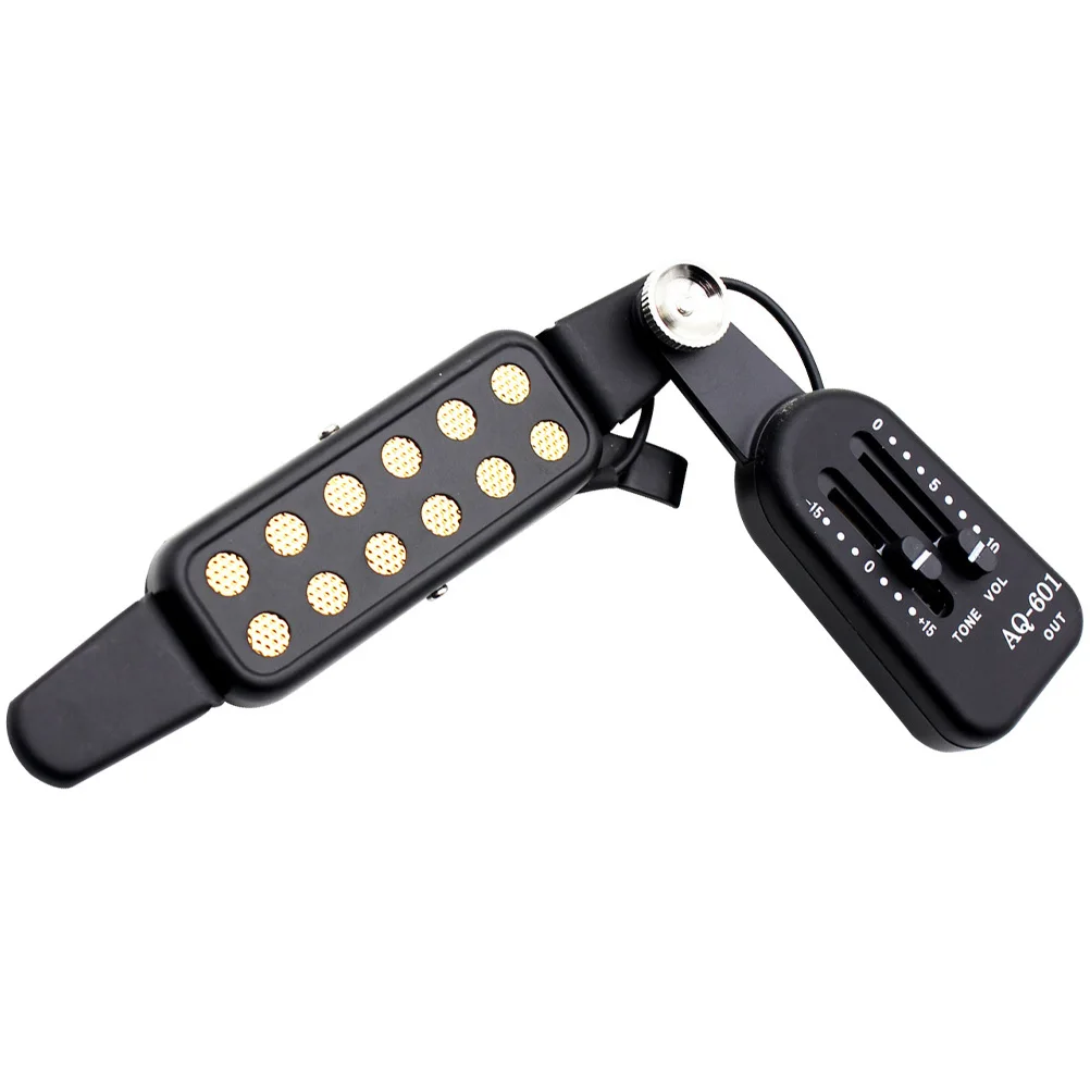 

Sound Hole Pickup Guitar Pickups Acoustic Adjustable Transducer Preamp Folk Piezoelectric Accessories for