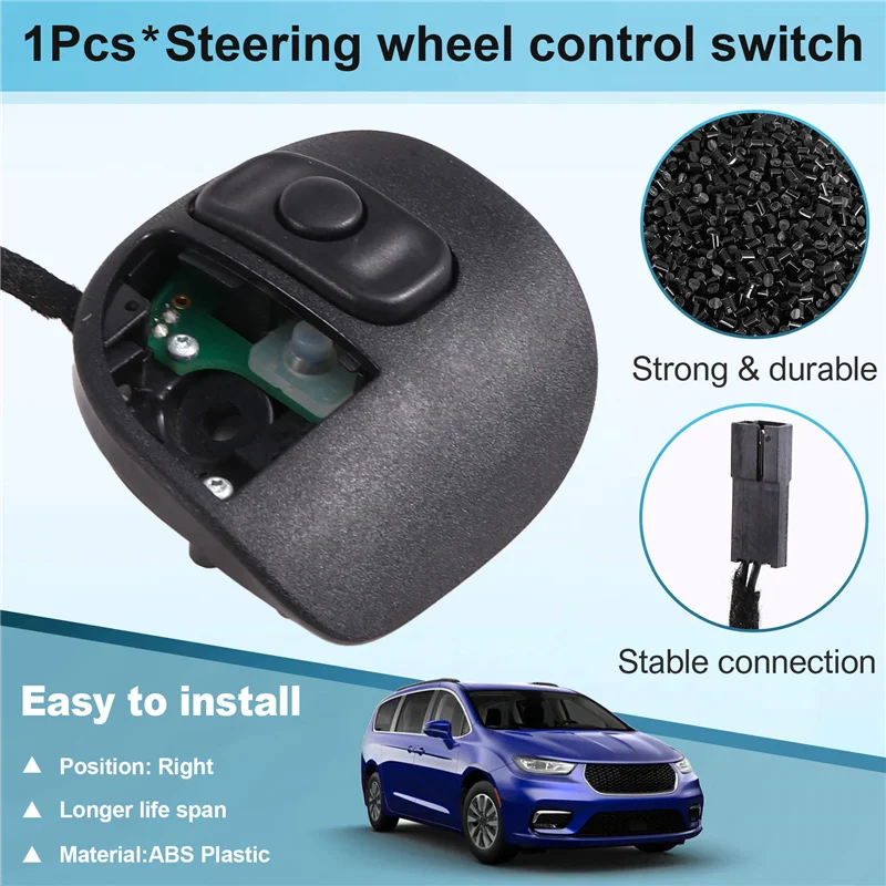 

Радиоуправляемый переключатель управления на рулевом колесе для Dodge Chrysler 14-24