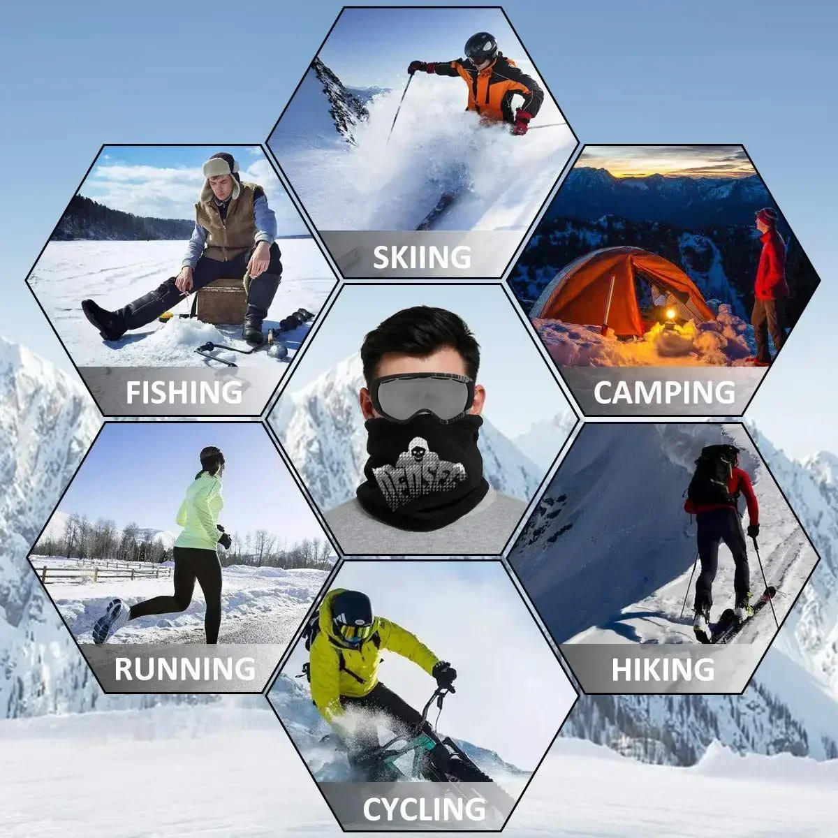 Ubiworkshop Watch Dogs 2 Dev Team Dedsec ستوكات الرقبة الجراب باندانا وشاح بسيط الرجال النساء الصيف الصيد #6