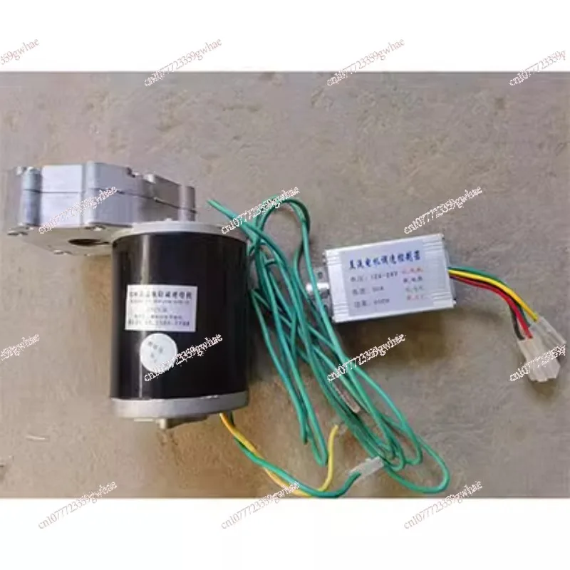 DC motor 48-60v motor electric fertilizer spreader high power motor gear reducer planter accessories