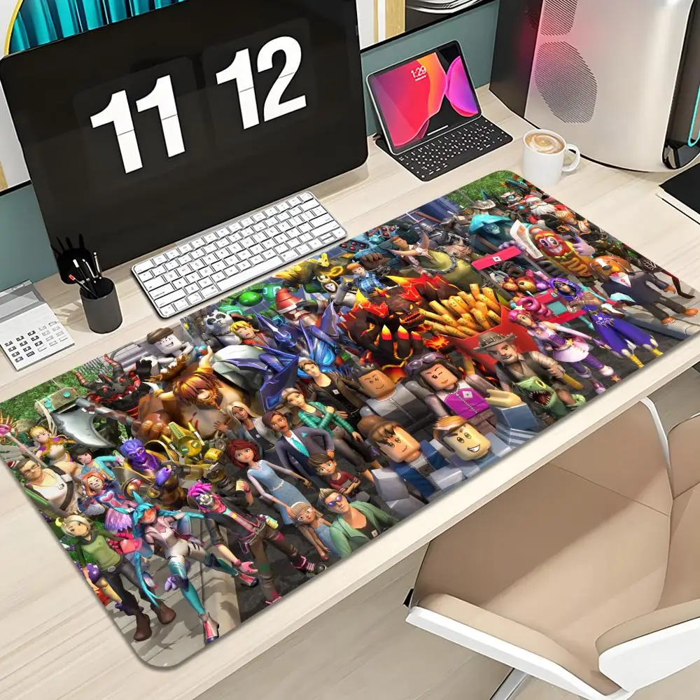 

Game Mouse Pad Keyboard Mousepad large R-Robloxs 1200X600 mm Desk Mat PC Gamer Office Carpet Home Table pad